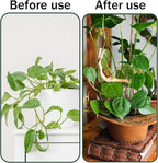 35 Pcs Plant Support Kit: 15pcs Rubber-Coated Garden Stakes (12 Inch) & 20pcs Plant Clips - Adjustable Bendable Stems for Tall Flowers, Indoor & Outdoor Plants, Craft DIY