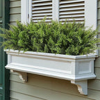 Waipfaru 36 Bundles Artificial Plants Outdoor， UV Resistant Artificial Plants，Fake Plants for Outdoor Porch Decor Lifelike Fake Bushes Greenery for Home Farmhouse Yard Decorations