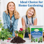 Halatool 6QT Indoor Potting Soil for Plants Orchid Potting Mix Garden Top Succulent Bonsai Soil for Aloe Vera Houseplants Flowers Vegetables & Herbs