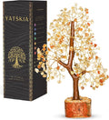 Citrine Healing Crystal - Gemstone Tree, Bonsai Trees, Feng Shui Tree, Crystal Gifts for Women, Arbol De La Abundancia, Crytals and Gemstones