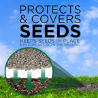 GreenView Grass Seed Starting Mulch – Ideal for Newly seeded lawns and Bare Spots -18 lb. Bag - Covers 360 sq. ft.