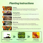 Outsidepride French Marigold Seeds Mix - 1 Lb. Annual, Compact, Heat & Drought Tolerant Flower Seeds for Planting w/Orange & Yellow Prolific Blooms, Ideal for Vibrant Pollinator Gardens