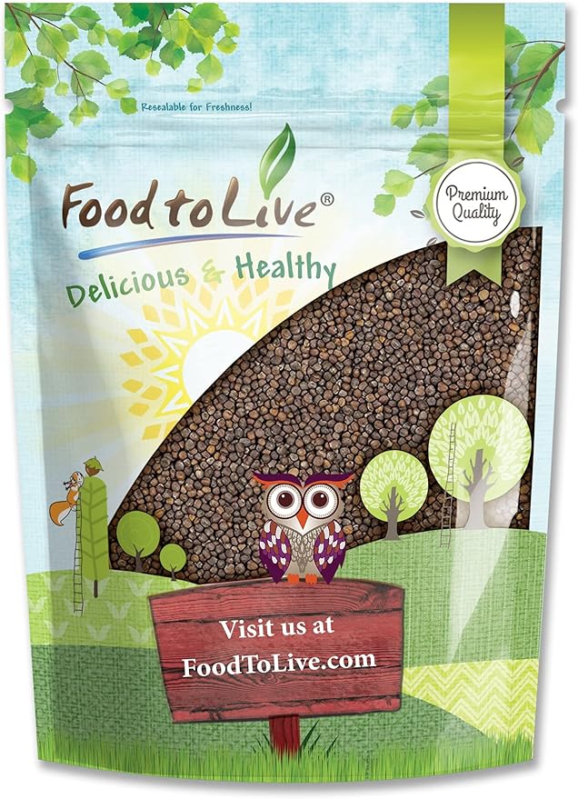 Food to Live - Kale Seeds, 8 Ounces – Great for Sprouting and Planting, High Germination Rate, Non-Irradiated, Kosher, Vegan, Bulk, Grow Amazing Sprout, Microgreens