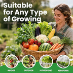 55 Vegetable Seeds Variety Pack - 39,000+ Heirloom Seeds for Planting Vegetables and Fruits, Outdoor Garden Seeds for Planting Gift for Mother, Women, Mom, Friend