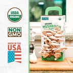 Back to the Roots Organic Oyster Mushroom Grow Kit, Harvest Gourmet Mushrooms In 10 Days