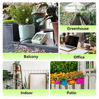 RAINPOINT Large Display Automatic Plant Waterer Indoor for Pot Plants,Cycle & Soak Mode Vacation Self Watering Drip Irrigation System Device Kit Office Patio Greenhouse Grow Tent Water 10-15 Plants