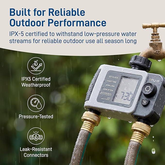 Orbit 24632 B-hyve XD 2-Port Smart Hose Watering Timer