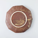 Wazakura Minoyaki Series Round Ikebana Flower Vase Made in Japan, Arrangement Pottery Supplies - Lily Pad