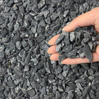 FANTIAN 5lbs Black Pea Gravel, 3/8 Inch Decorative Pebbles Succulent Rocks, Black River Rocks Stones for Planters Vase Landscaping and Outdoor Garden Rock