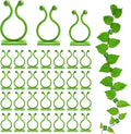 EWPJDK Wall Clips for Climbing Plants 180 PCS, Plant Clips for Climbing Plants, Wall Plant Holder for Vines Plant Clips for Indoor Plants, Vine Wall Clips Plant Hooks for Vines (Green)