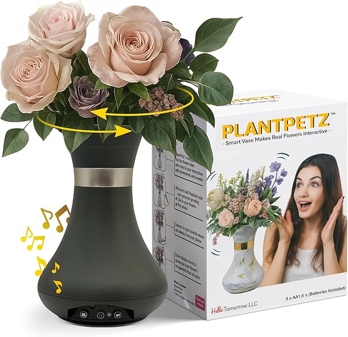 2 Inch Vase - Black