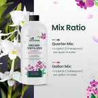 16oz Orchid Fertilizer - Makes 32 Gallons of Orchid Food, Indoor Plant Fertilizer for Orchids Indoors & Outdoors, Indoor Plant Food with Micronutrients for Vibrant Blooms and Strong Roots