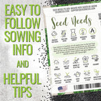 Seed Needs Sweet Basil & Italian Oregano Seeds for Planting Fresh Kitchen Herbs - Non-GMO Heirloom & Untreated Perennial & Annual Herb Seed to Plant a Culinary Garden Indoors or Outdoors (2 Pack Duo)