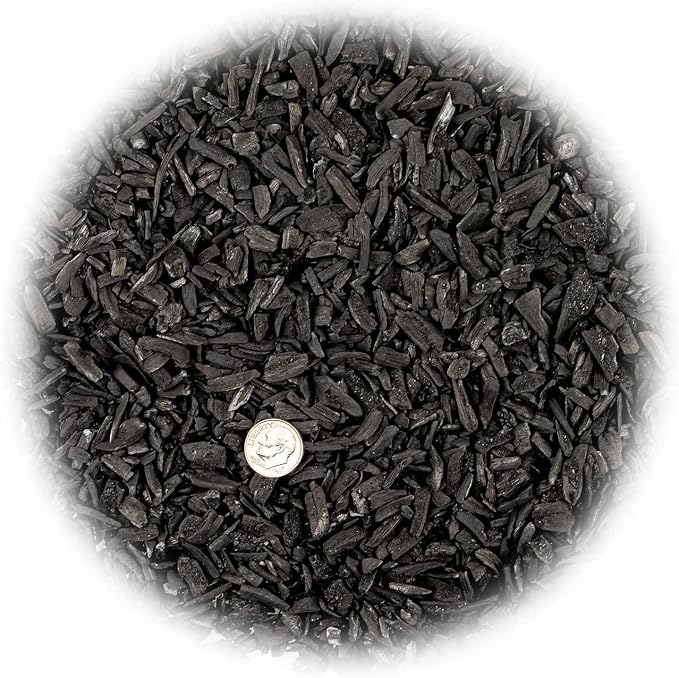 Gardenera - 2 Quart - Premium Horticultural Charcoal for Indoor Plants | Black Diamond Soil Amendment for Orchids, Terrariums, and Gardening