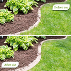 Colwelt Half Moon Edger Lawn Tool, Lawn Edgers with Soft Handle, Manual Lawn Edger for Grass, Borders Sidewalks, Driveways, Gardens, 38-Inch