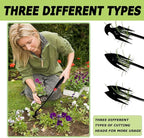 3Pcs Weed Puller Tool Garden Weed Pulling Tool,Portable Garden Weeder Tool,Gardening Weeding Tools for Garden Hand Tools for Vegetable Gardening Backyard Farm Planting & Uprooting Weeding Tool