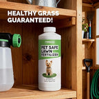 Pet Safe Lawn Fertilizer – Liquid Lawn Food for Greener Grass, Stronger Root Development & Safer Family Lawn Care, 32 oz