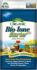 Espoma Organic Bio-Tone Starter Plus 4-3-3 Natural & Organic Starter Plant Food with Both Endo & Ecto Mycorrhizae; 18 lb. Bag; The Ultimate Starter Plant Food