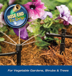 Rain Bird SWDMSPKIT Drip Irrigation Spot Watering Manifold on a Spike Kit, Bubblers and Emitters