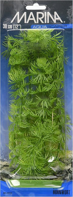 Marina Aquascaper Fish Tank Decorations, Hornwart Plant, 12-Inch