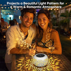 Solar Lanterns Outdoor Waterproof: 4 Pack White Hollow Out Metal Solar Lights - 2 Lighting Colors Outside Patio Garden Yard Porch Indoor Tabletop Decorations - Unique Gifts for Women Mom Wife