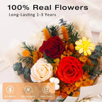 Vrioca Flowers for Delivery, Preserved Flowers Bouquets, Birthday Gifts for Women Mom