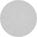 LE TAUCI Plant Pot Hole Mesh Pads, 2-Inch Round Flower Pot Drainage Covers, Prevent Soil Loss, Durable Reusable, Bonsai Bottom Grid Mat, Gardening Essentials, 100-Pack