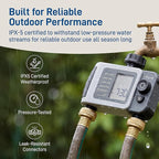Orbit 24637 B-hyve XD 2-Port Smart Hose Watering Timer with Wi-Fi Hub