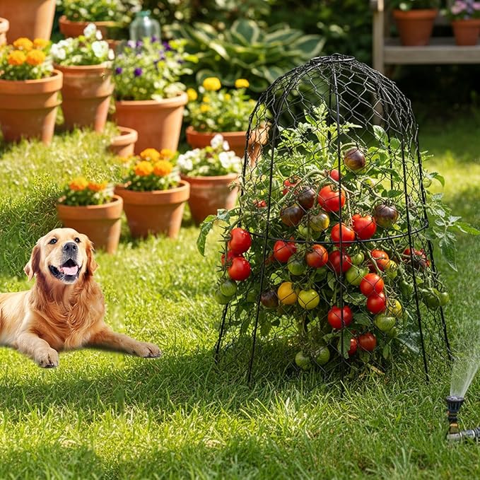 Metal Plant Covers 12pcs,30 Pcs Plant Protectors from Animals