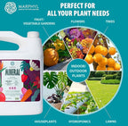 MARPHYL Organic Minerals Liquid Fertilizer – Essential Trace Mineral Blend for Healthy Plant Growth, Improves Nutrient Uptake for Garden Flowers, Vegetables, Succulents & Hydroponics