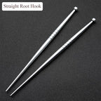 Bonsai tools 200 / 240 Mm Straight Bonsai Root Hook Made By Aviation Aluminum Alloy (Type A (200Mm))