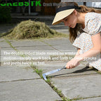 GREBSTK Crack Weeder Crevice Weeding Tool Stainless Steel Manual Weeder Gardening Tool
