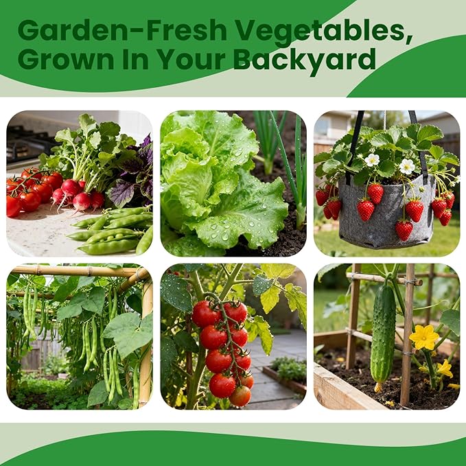 45 Heirloom Vegetable Seeds Variety Pack - 17,000+ Garden Seeds for Planting Indoor & Outdoor - Seed Vault Kit with Tomato, Cabbage- Home Garden Seeds for Hydroponic, Women, Friend Gift
