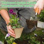 165-Pack 3.15 inch Square Peat Pots for Seedlings with 100 Labels, Biodegradable Nursery Pots withDrainage Holes for Plants