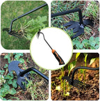 3Pcs Weed Puller Tool Garden Weed Pulling Tool,Portable Garden Weeder Tool,Gardening Weeding Tools for Garden Hand Tools for Vegetable Gardening Backyard Farm Planting & Uprooting Weeding Tool