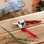 Felco F6 Pruning Shears – 7.7" Swiss-Made Garden Clippers for Medium Hands | Hand Pruners for Gardening | Garden Tool Cutter with Precision Bypass Blade, Forged Aluminum Handles, Replaceable Parts