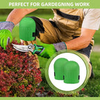 Gardening Tools 11 Pack Heavy Duty for Women with Gardening Knee Pads and Repotting Mat, Gardening Hand Tools with Floral Tote Bag, Durable Garden Supplies Kit, Ideal Gifts for Men Gardeners