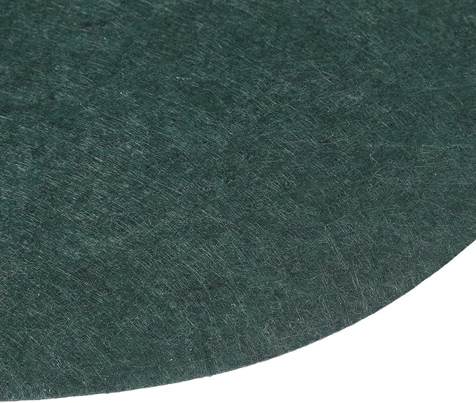 20 Pack Green Tree Guard Rings Non Woven Fabric Barrier Mats Breathable Root Protector Grass Control Discs for Garden Tree Collars for moisture(32cm)