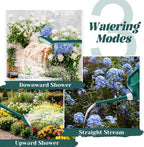 1 Gallon Watering Can, Garden Watering Can Outdoor, Plant Water Can with Removable Long Spout and Stainless Steel Sprinkler Head, Plastic Indoor Watering Cans for Gardening Flower Plants