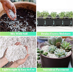 Legigo 8 Quarts Organic Horticultural Perlite for Plants Indoor- Natural Horticultural Soil Additive Conditioner Mix for Improves Drainage, Ventilation and Root Growth