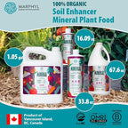 MARPHYL Organic Minerals Liquid Fertilizer – Essential Trace Mineral Blend for Healthy Plant Growth, Improves Nutrient Uptake for Garden Flowers, Vegetables, Succulents & Hydroponics