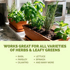 Herb Plant Food – Liquid Fertilizer for All Edible Herbs, Supports Faster Growth, Lush Leaves & Better Flavor, 1 Gallon