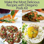 Oregano Seed Pods for All Hydroponics Growing Systems, 12 Pods Herb Kit with 600+ Seeds of Oregano, Grow Your Own Herb Garden at Home