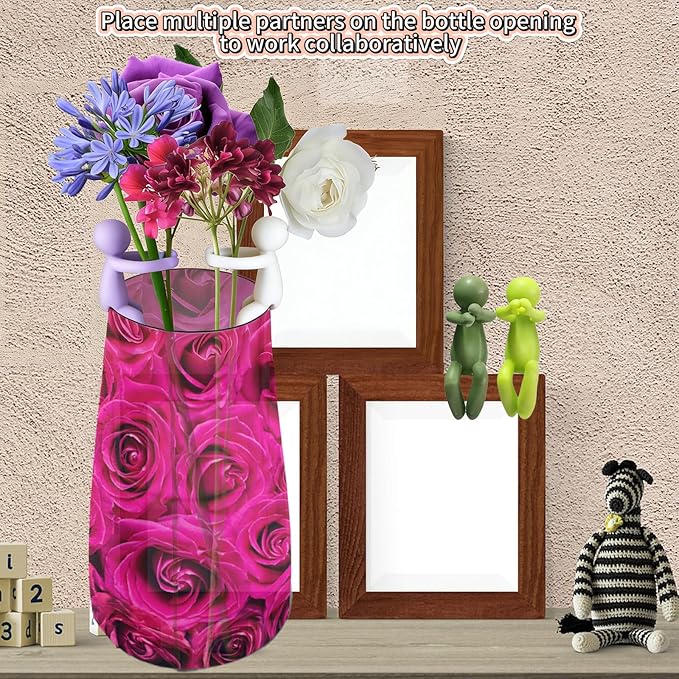 Plant Propagation Buddy - Indoor Plant Support for Supporting Stems, Shoots & Cuttings - Ideal for Plant Propagation Stations & Indoor Gardens - Plant Cutting Holder Interesting Gifts（Four Colors）
