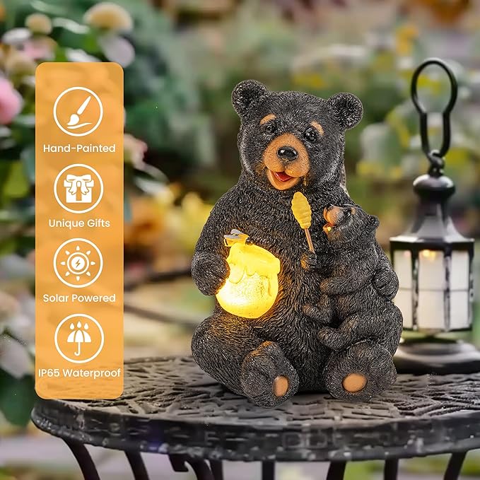 GIGALUMl Solar Garden Statue Bundle