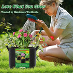 FEED GARDEN 15 Gallon Grow Bags 4 Pack – Heavy Duty 300G Thick Fabric Plant Pots with Reinforced Handles, Breathable Drainage Planters for Tomatoes, Potatoes & Large Vegetables Indoor Outdoor