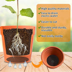 3Pcs 6.3inch Pot Mesh Drainage Discs Double Layer Plant Pot Hole Insert Pads Thickened Bonsai Pot Bottom Grid Mat Mesh Reusable for Indoor Outdoor Potted Plant Prevent Soil Loss Keep Roots Healthy