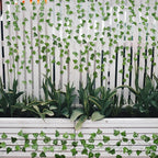 ARTKAIKE Fake Vines for Room Decor Aesthetic Artificial Plant Ivy Leaves Hanging Greenery Garlands for Home Bedroom Wall Wedding Party Decor (504FT 72PCS Vines)