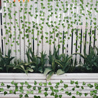 ARTKAIKE Fake Vines for Room Decor Aesthetic Artificial Plant Ivy Leaves Hanging Greenery Garlands for Home Bedroom Wall Wedding Party Decor (252FT 36PCS Vines)