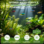 Root Tabs, Aquarium Plant Fertilizer, Aquarium Water Care Tabs, 100 Tabs Aquarium Plant Food Safe for Fish and Shrimp, Aquatic Plant Fertilizer for Planted Aquarium Substrate (100)